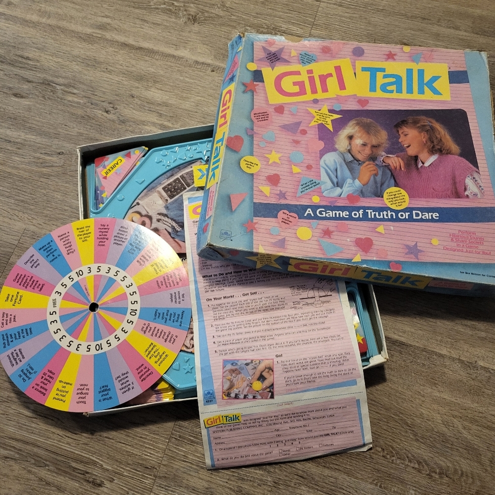 1980's Girl Talk Game